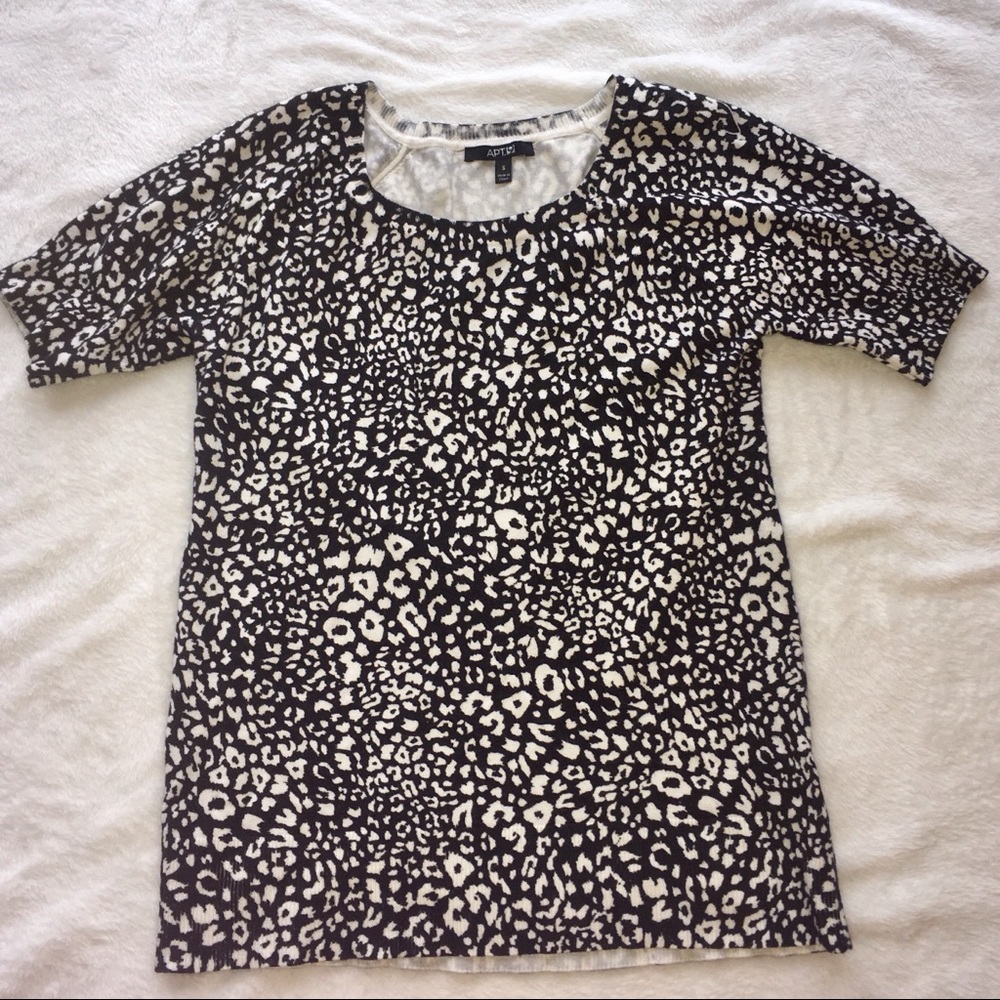 Apt. 9. Leopard Print 🖤 Short Sleeve
